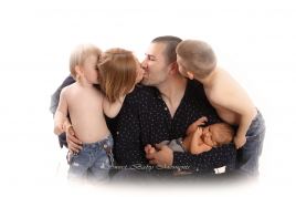 семейна фотосесия в студио