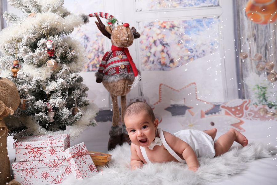 Коледна фотосесия за деца